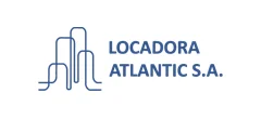 Logo Locadora Atlantic — cliente da Construtora Viaplan